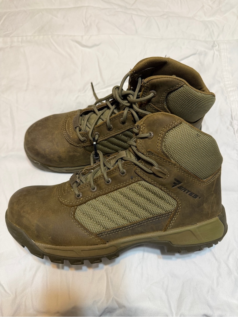 Bates Tactical Sport 2 Mid Safety Toe Work Boots Brown Men’s 10